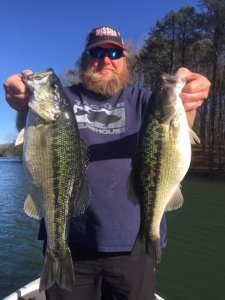 Jimbo's Lake Lanier Bass Fishing Report: 3/8/2018