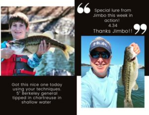 fishing report testimonial