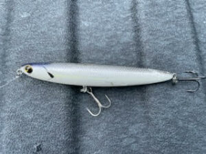 Ima Skimmer Chrome and Chartreuse Shad