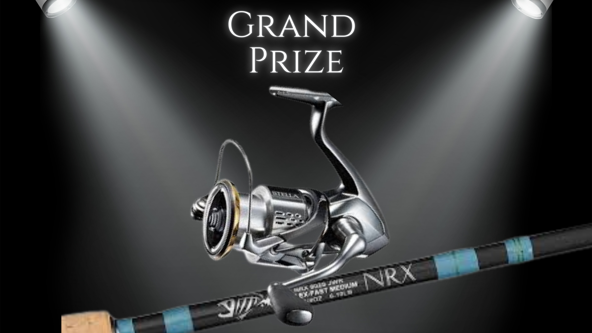 image of stella reel and gloomis rod for grand prize